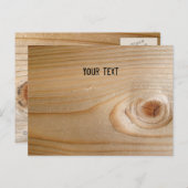 ウッド ポストカード (正面/裏面)