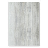 ウッド・メイソン・ジャーと赤ん素朴坊の息結婚の声 テーブルナンバー (裏面)