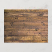 ウッド&ラブハート結婚ズ ポストカード (裏面)