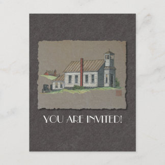 ウッド·ルーラル·チャーチ 招待状