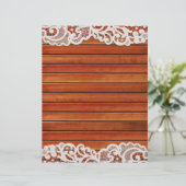 ウッド&レーススクラップブック紙 (スタンド正面)