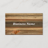 ウッド 名刺 (正面)