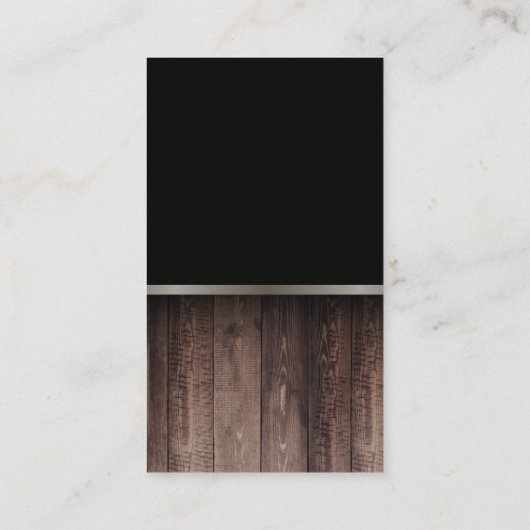 ウッド 名刺 (裏面)