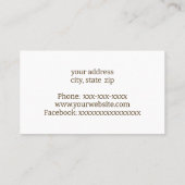 ウッド 名刺 (裏面)