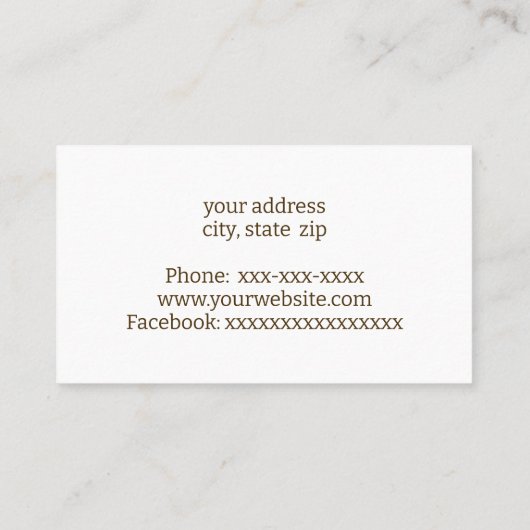 ウッド 名刺 (裏面)