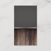 ウッド 名刺 (裏面)