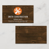 ウッド |建築大工ツール 名刺 (正面/裏面)