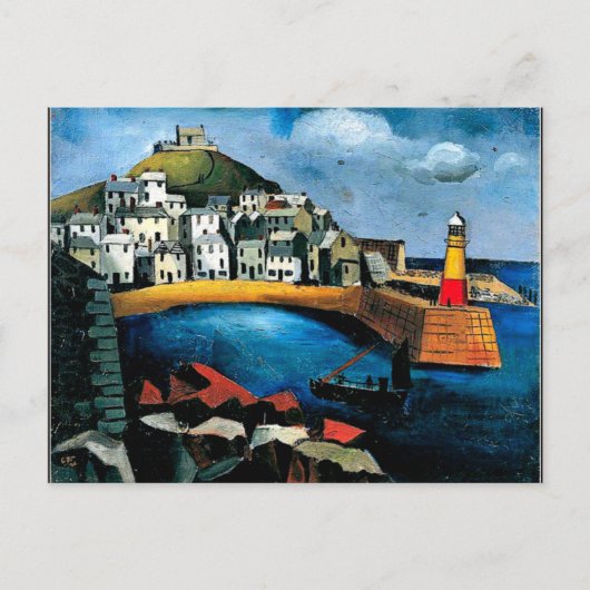 ウッド - 港 ポストカード (正面)