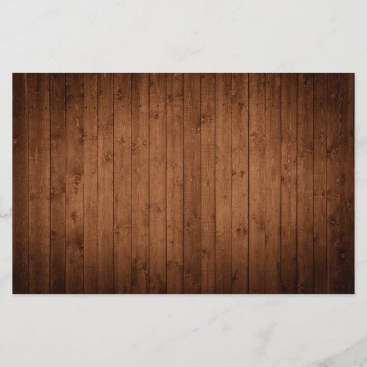 ウッド&素朴ホワイトレースの結婚アドバイスカード (裏面)