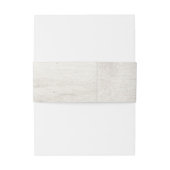 ウッド&素朴ユーカリ葉植物学結婚院 招待状ベリーバンド (裏面例)