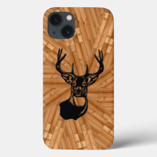 ウッド – 3DホワイトテールバックディアケースメイトiPhone Ca iPhone 13ケース