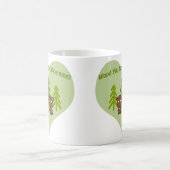 ウッドYou Be My Valentine コーヒーマグカップ (中央)