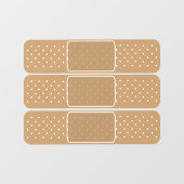 ウッヒバンプスティッキープラスターノベルティ ウィンドウサイン (シート)