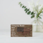 ウッ素朴ドオーバー統一された州名刺 名刺 (スタンド正面)