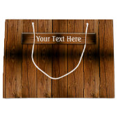 ウッ素朴ドオールパーパス ラージペーパーバッグ (正面)