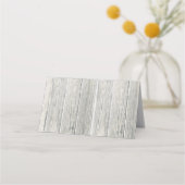 ウッ素朴ドクロスファーストコミュニオン-座席表 プレイスカード (裏面)