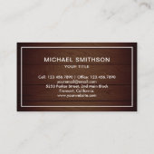 ウッ素朴ドホームアイコンエ実在ステートエージェント 名刺 (裏面)