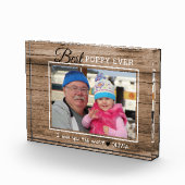 ウッ素朴ドポ最高のピーエバーじいちゃん フォトブロック (右)