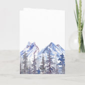 ウッ素朴ドランド冬林ハッピーバースデー カード (裏面)