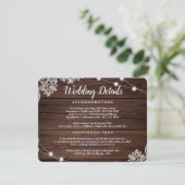 ウッ素朴ドレース&ストリングライ結婚ツズ詳細 エンクロージャーカード (スタンド正面)