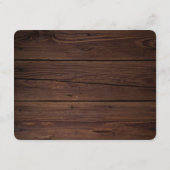 ウッ素朴ドレース&ストリングライ結婚ツズ詳細 エンクロージャーカード (裏面)