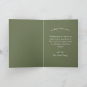 ウッ素朴ド写真パウリデイズ犬猫ペットクリスマス シーズンカード (内部)