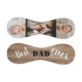 ウッ素朴ド最高のパパエバーフォトコラージュ 野球ボール (パネル)