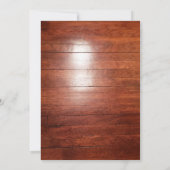 ウッ素朴ド角鹿の誕生パーティー 招待状 (裏面)