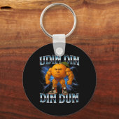 ウディンディンドゥンブレインおもしろいロイタリアンットミームボディ キーホルダー (正面)