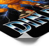 ウディンディンドゥンブレインおもしろいロイタリアンットミームボディ ポスター (角)