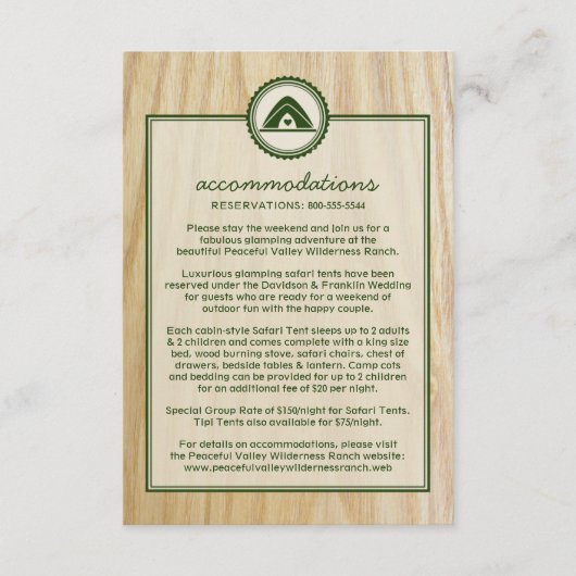 ウディ結婚ズ&グランプ情報カード エンクロージャーカード (正面)