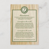 ウディ結婚ズ&グランプ情報カード エンクロージャーカード (裏面)