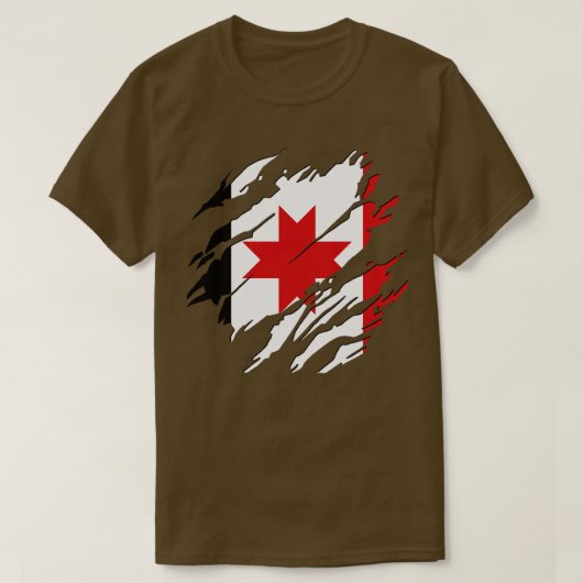 ウドムルティア常に Tシャツ (デザイン正面)