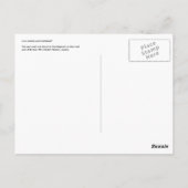 ウナアラスカ島カタツムリ ポストカード (裏面)