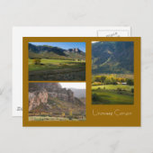 ウナウィープ峡谷 ポストカード (正面/裏面)