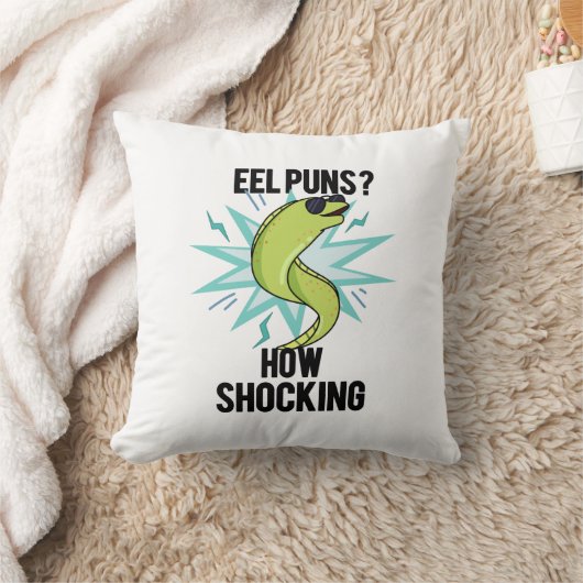 ウナギは動物のプーおもしろいンを打つ クッション (ブランケット)
