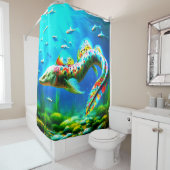 ウナギアート シャワーカーテン (インサイチュ)