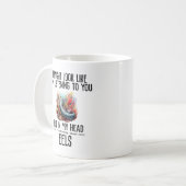 ウナギ コーヒーマグカップ (正面左)