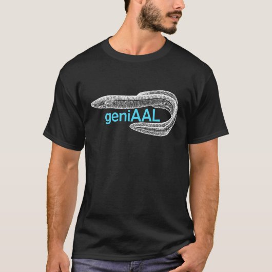 ウナギ 単語 ゲーム ウナギ 魚 デンキウナギ Tシャツ (正面)
