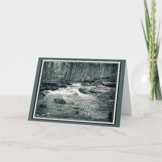 ウナミクリークメリークリスマスグリーティングカード シーズンカード (正面)