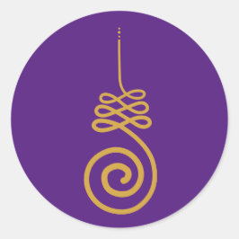 ウナロメの仏像 ラウンドシール