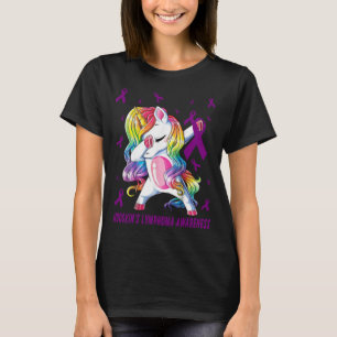 ウニおもしろいコーンDabbingホジキンリンパ腫認識度 Tシャツ
