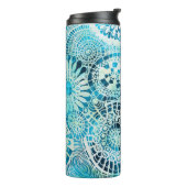 ウニとオピヒのパーティー熱帯模様 タンブラー (回転左)