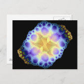 ウニの葉書 ポストカード (正面/裏面)