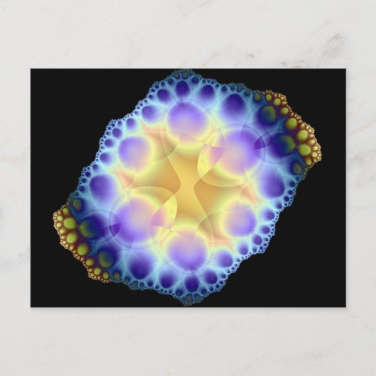 ウニの葉書 ポストカード (正面)