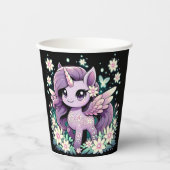 ウニモダンコーン赤ちゃんシャワー 紙コップ (正面)