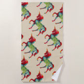 ウノコーンカラフルビーチタオル ビーチタオル (正面)