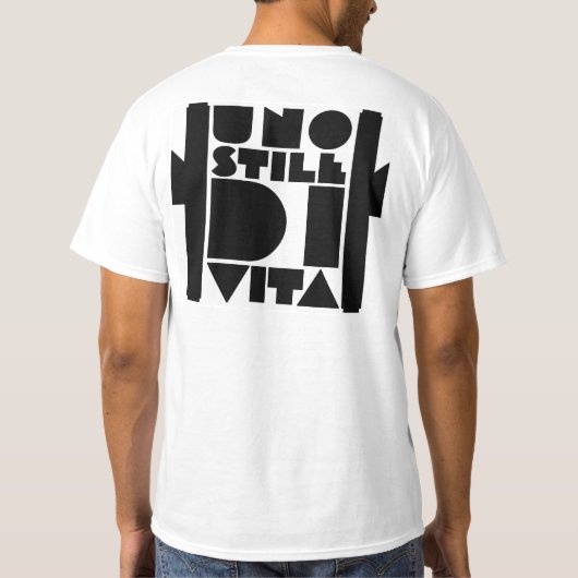 ウノスタイルディヴィータ Tシャツ (裏面)