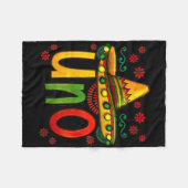 ウノマイ初メキシコ誕生日シンコデマヨ1st Bi フリースブランケット (正面(横))