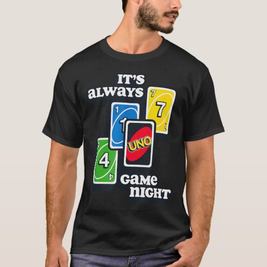 ウノ - いつだってゲーム Tシャツ (正面)